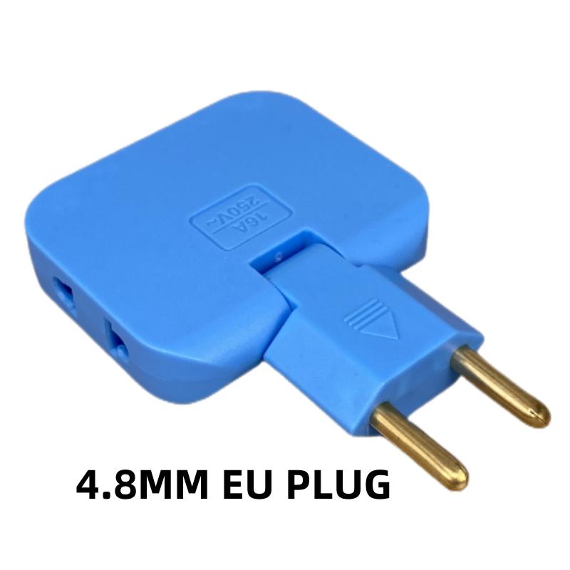 EU Power Plug Adapter Foldable Travel Aadapters Power Converter Socket Portable Charging Lightweight Electrical Sockets Outlet