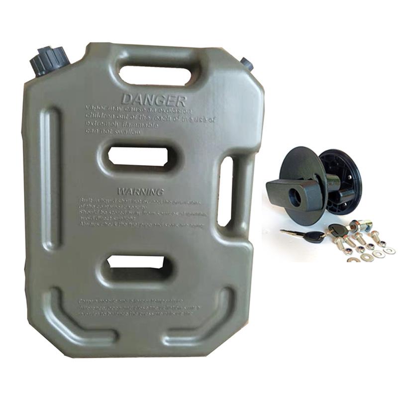 3L Plastic Fuel Tank & Gasoline Can for Car/Motorcycle Travel