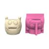 Multifunctional Silicone Planter Mold Monsters Shape Vase Molds Suitable for Flower Pots Epoxy Resin and Cement Casting