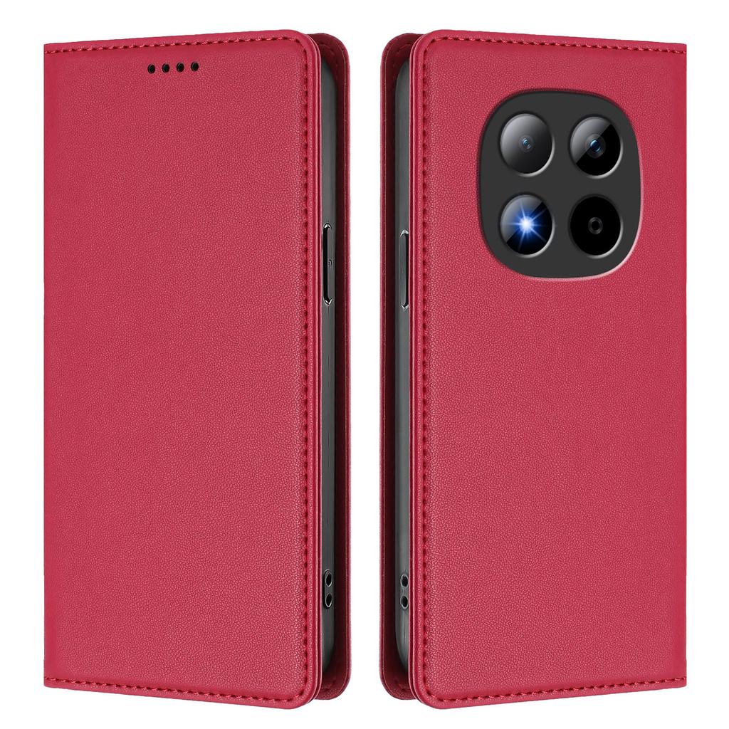 Para Xiaomi Redmi Note 15 Pro 5G (Global) Funda Cartera de Cuero Cierre Magnético Bloqueo RFID Cubierta para Teléfono