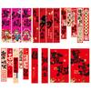 Decorative Cloth with Traditional Chinese Elements 2026 Year of Horse Hanging Banner Red Spring Festival Wall Decor for New Year Party Good Luck