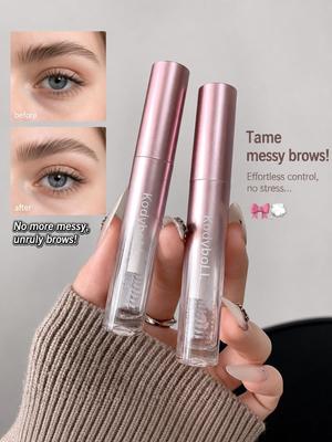 Natural Shaping and Styling Eyebrow Glue Does Not Clump, Refreshing Three-dimensional Eyebrow Makeup, Natural Wild Eyebrow Light Eyebrow Glue