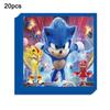 20Pcs Cartoon S Boy Birthday Party Disposable Cutlery Paper Plate Cup Napkin Baby Shower Party Gifts