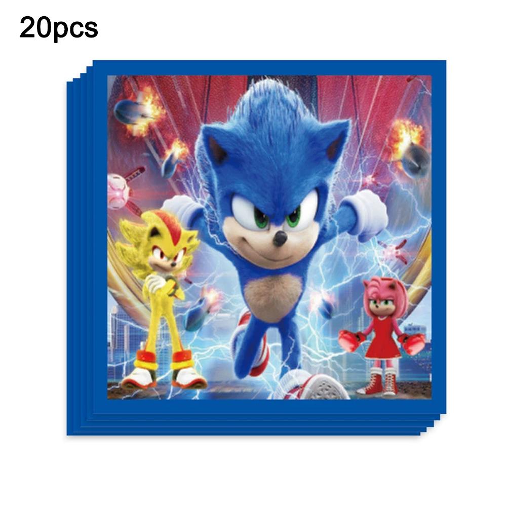 

20Pcs Cartoon S Boy Birthday Party Disposable Cutlery Paper Plate Cup Napkin Baby Shower Party Gifts