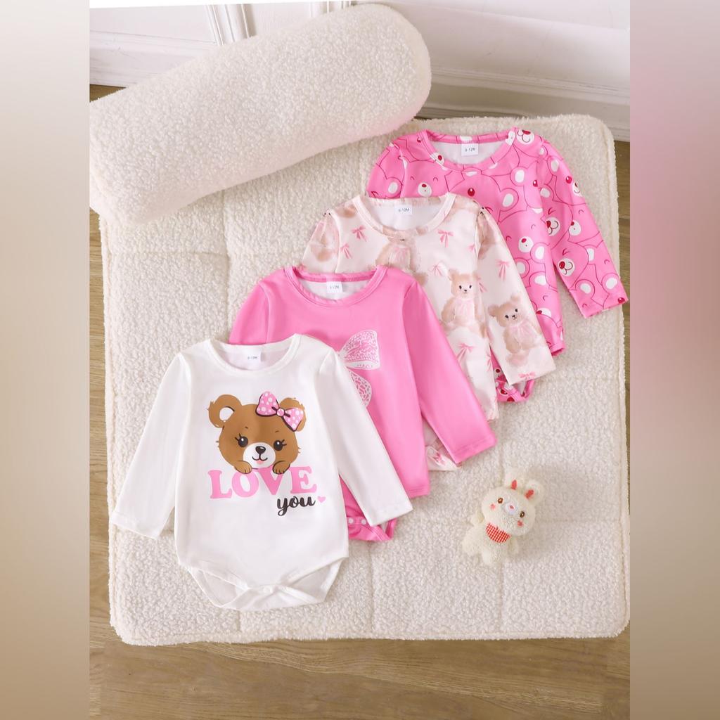 Babyromper, Casual minimalistisk spedbarnsbody