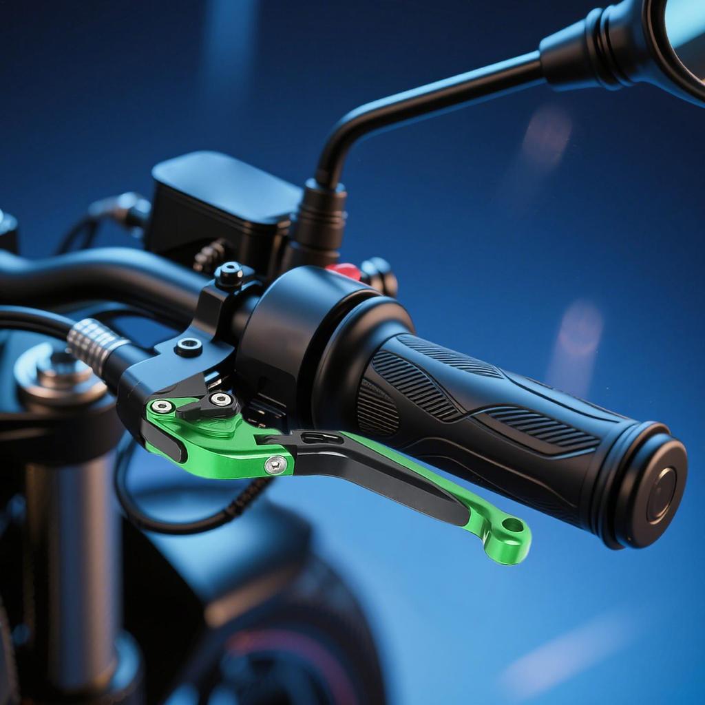 Motorcycle Clutch Lever Lightweight Folding Handlebar Brake Folding Joint Handle Precise Control For Powersports Motorbikes