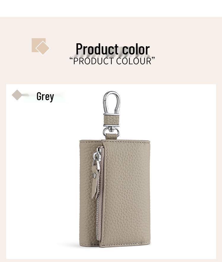 Genuine Leather Multifunctional Key and Coin Holder for Men and Women
