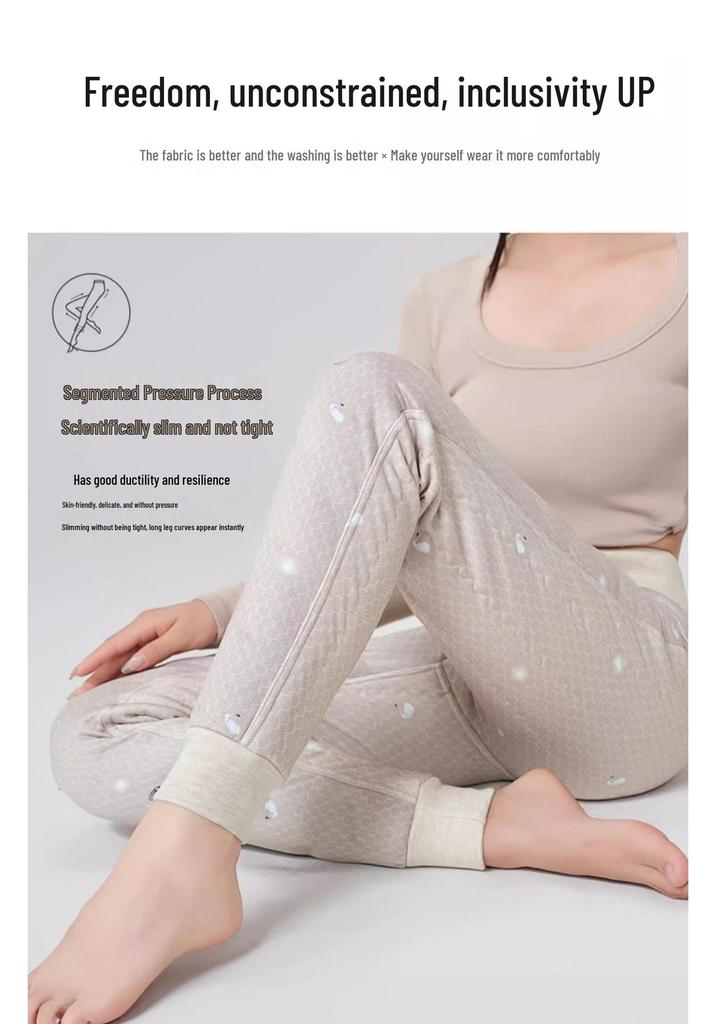 Northeast 2025 Slimming Cotton Warm Winter Pants - No Shedding, Foot-Binding Inner Layer