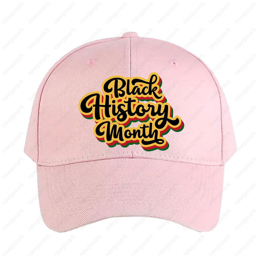 Black History Month BHM Cap Adult Graphic Baseball Cap Adjustable Streetwear Women Unisex Fashion Baseball Caps Peaked Hat