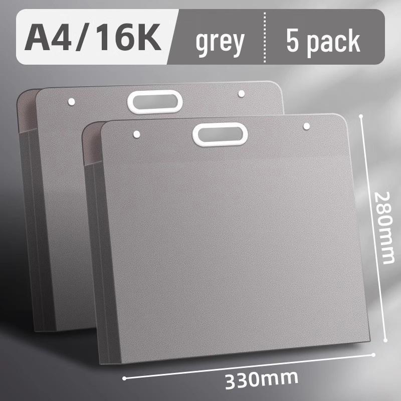 Art Portfolio Album: A3/A2/8K/4K Insert Type with 8 Storage Pockets for Children's Artwork