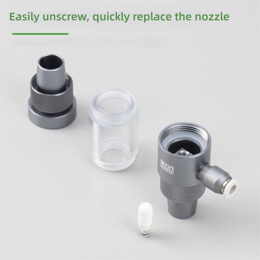 Quick Insertion Aquarium CO2 Diffuser Observable Metal CO2 Nebulizer  Aquarium Use