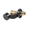 Brass Propane Adapter Converts POL Tanks To QCC Connection Suitable for Campers and Barbecue Enthusiast Outdoor Grilling