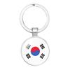 Decorative Keychain Showcasing Asian Country Flags Perfect For Birthdays And Parties