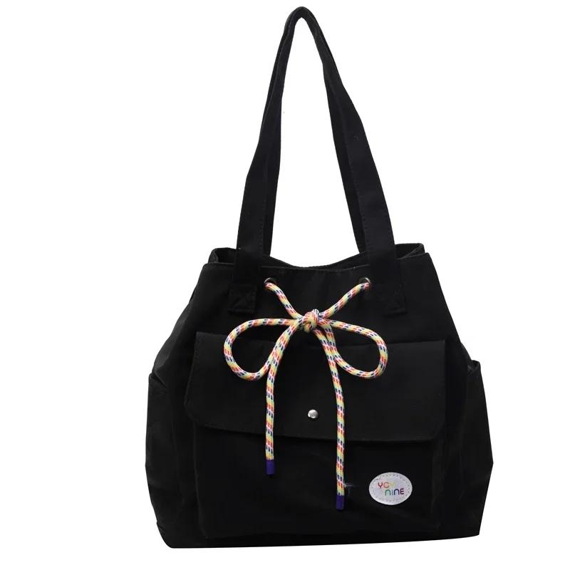 Hot Selling Women's Shoulder Bag Canvas Large Capacity Commuting Bags for Women  New Free Shipping