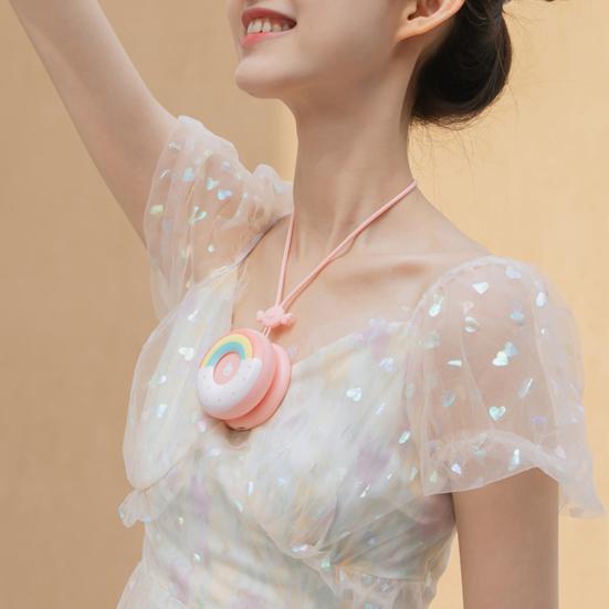 

Мини-мини-холодный вентилятор, тихий АБС-пластик синий