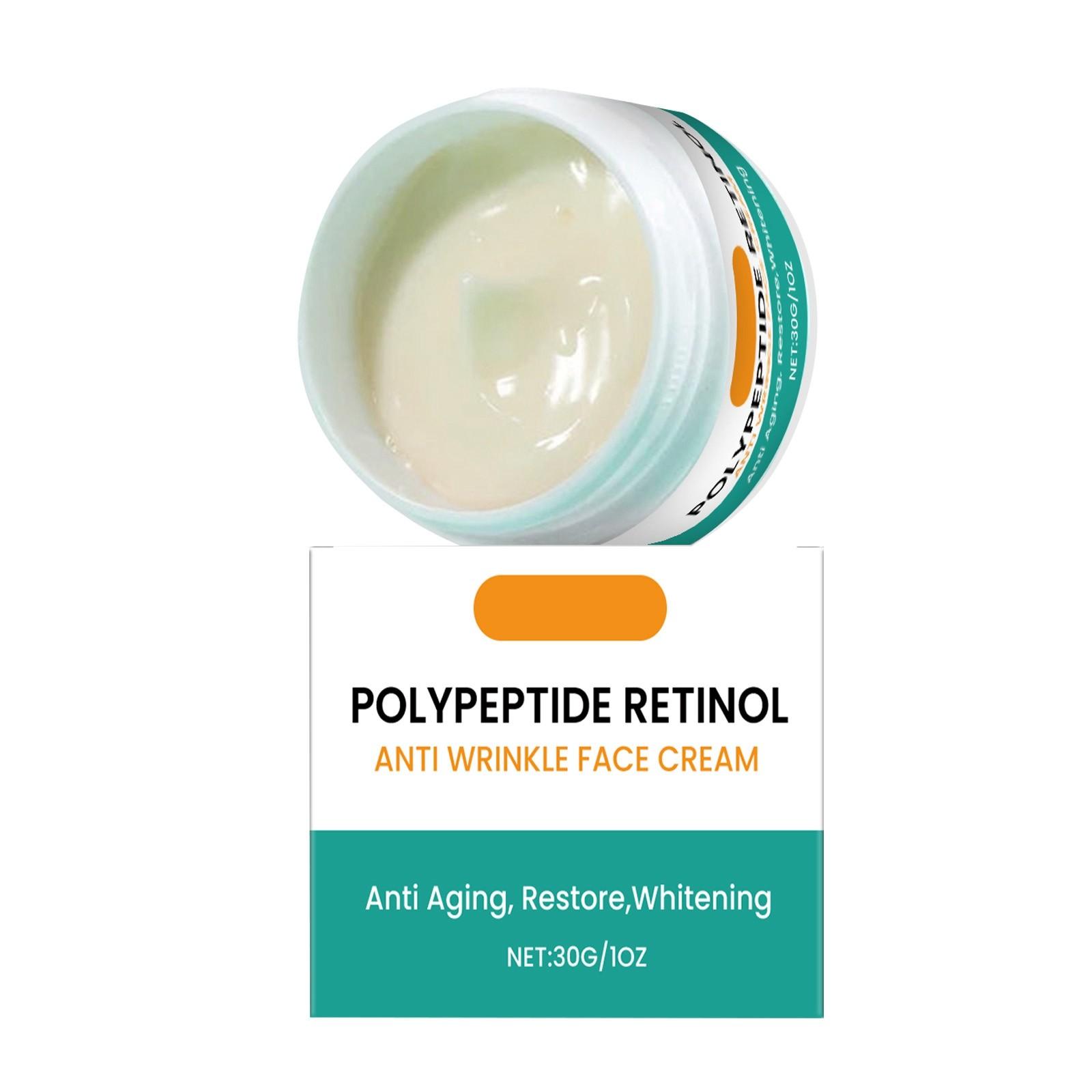 

Крем против морщин с ретинолом, Укрепляющий увлажняющий крем, Укрепляющий крем для лица, 30 г One Size белый