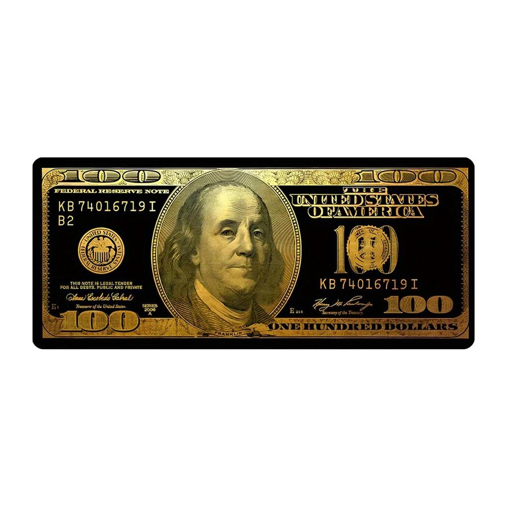 Dollar Pattern Carpet for Living Room Bedroom Decoration Usd Banknotes Long Floor Mat Bedside Area Rugs US Dollars Doormat Home