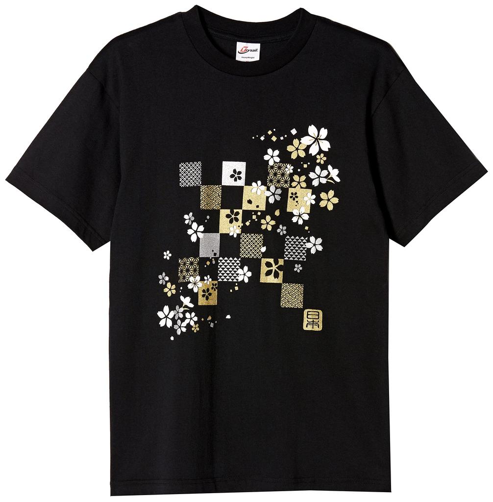 Maeda Senko Japan Cherry 075665 T-shirt, Medium, Blossoms,