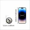 High-end Anime E-Badge Display Pin 1.7 Inch Touch Screen LED Button Collectible Cyber Dynamic Gift for Otaku Fans And Friends