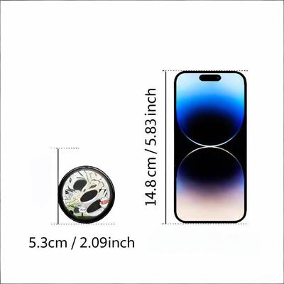 High-end Anime E-Badge Display Pin 1.7 Inch Touch Screen LED Button Collectible Cyber Dynamic Gift for Otaku Fans And Friends