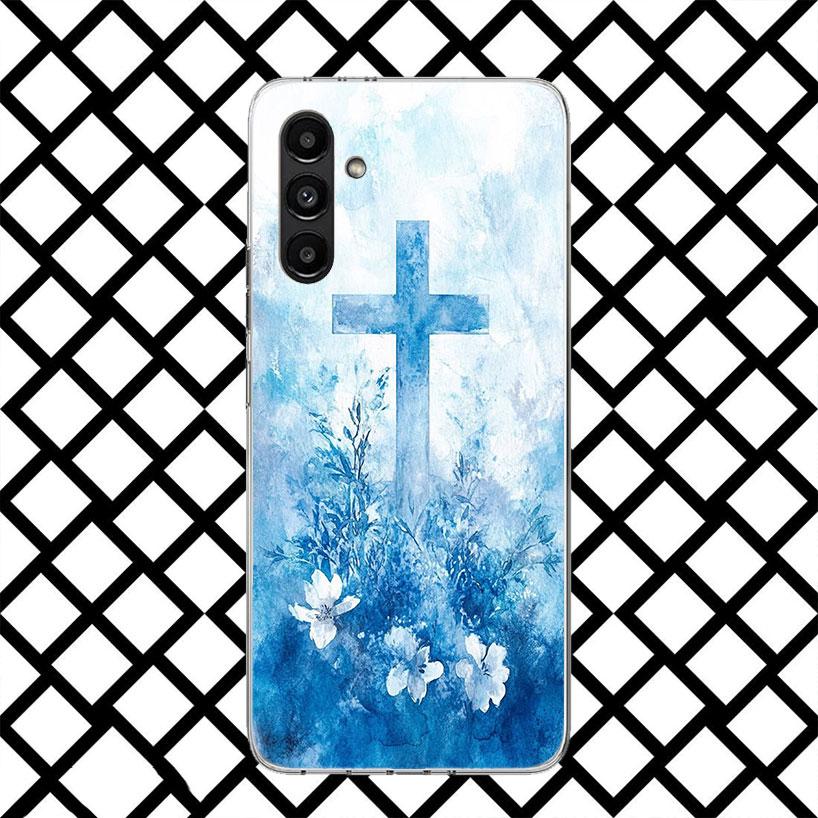 Jesus Bible Phone Case for Samsung Galaxy A17 A37 A57 A16 A26 A36 A56 A15 A25 A35 A55 A14 A24 A34 A54 A13 A23 A33 A53 Galaxy A17
