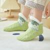 Thermal Socks for Women Non-Slip Knitted Slipper Cozy Floor Socks with Gripper Warm Bedroom Sleep Socks Winter Lounge Cosy Nights Indoors