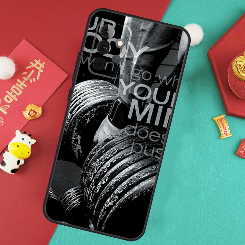 Bodybuilding Gym Fitness Quotes Case For Samsung Galaxy A56 A36 A26 A16 A06 A13 A33 A53 A15 A35 A55 A34 A54 A12 A32 A52 A17