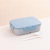 Leak-Proof Bento Lunch Box Plastic Lunchable Snack Containers  School Kids Office Worker