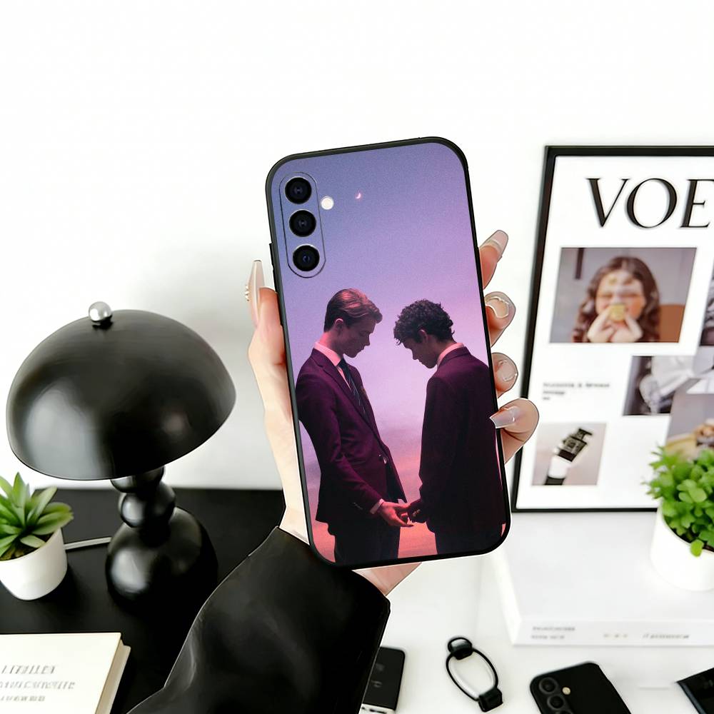 Y-Young R-Royals S3 Handyhülle Für Samsung Galaxy A73,A72,A71,A70,A53,A52,A51,Weiche Silikon Schwarze Hülle