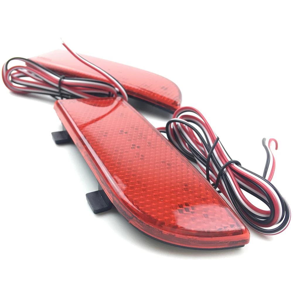 1Pair Car Rear Bumper Reflector Light for Mercedes Benz Vito Viano W639 2003-2013 2014 Tail Lights Running Braking Fog Lamp
