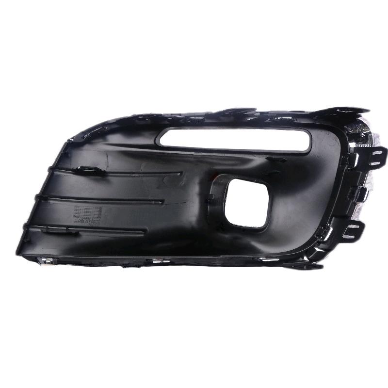 For Citroen Elysee C-Elysee 2017 2018 2019 High Configuration Front Bumper Fog Light Frame Cover Trims Grille Car Accessories