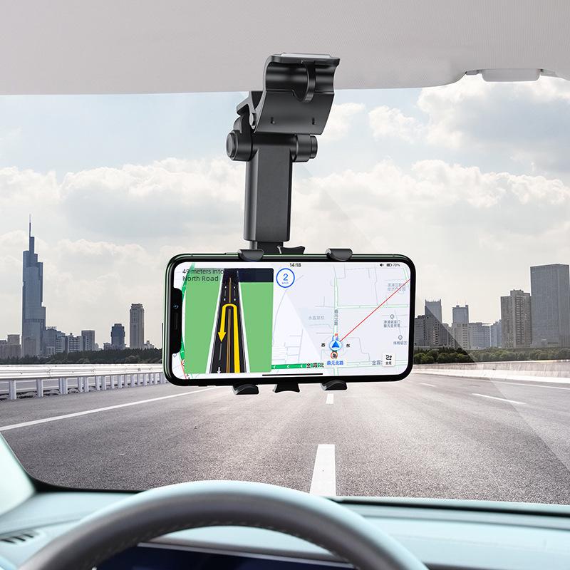 Creative Car Sun Visor Mobile Phone and Navigation Holder Clip Bracket