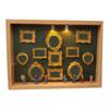 Shadows Box Frame Set,DIY Mini Museums Silhouettes Box Personalize DIY Photo Memory Display Case Valentine Day Gift