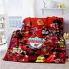 Liverpool Football Blanket Durable Comfort Suitable For Office Chair Sofa Bedding Four Seasons Multipurpose Modern