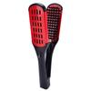 Pro Hairdressing Straightener Hair Brush Nylon Hair Straightening Double Brushes V Shape Comb Clamp Not Hurt Styling Tools DIY