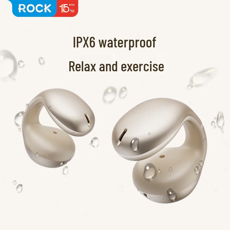 ROCK RAU0764 True Wireless Open-Ear Sport Earbuds with Noise Cancellation
