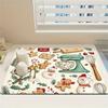 1Pcs Rubber Drying Mat With Gingerbread Man For Coffee Shop Restaurant Kitchen Carpet Tableware Durable Diatom Mud Table Mat Pet