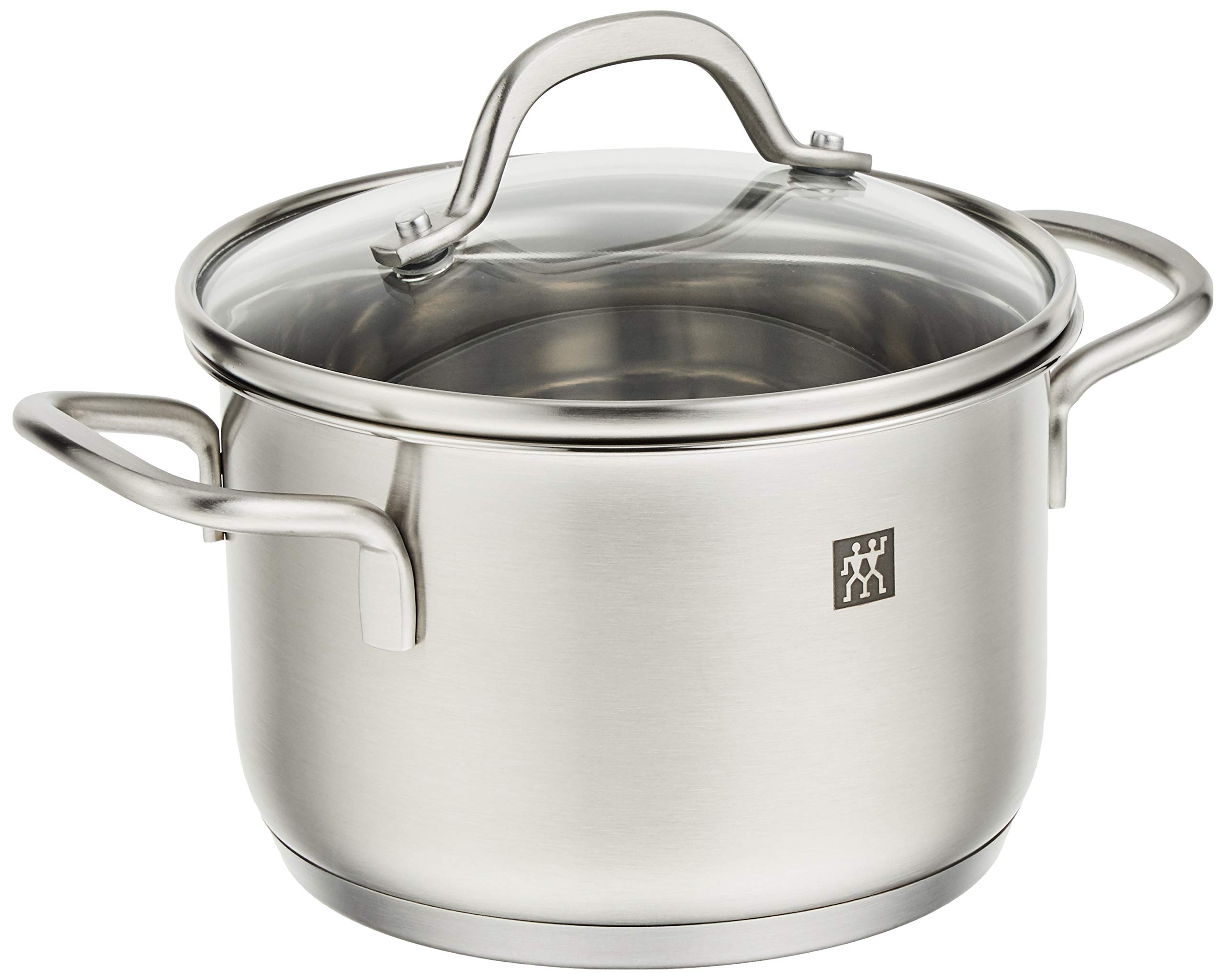 

ZWILLING Pico Deep Нержавеющая сталь со стеклянной крышкой Японская кастрюля для бульона, 14см, 1.5л, крышка, 66653-140 (Официальный продукт)