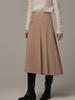 BEMUSE MANSION Kate Pleated Skirt - Beige