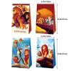Hot 12Pcs A Set Anime Peripheral The Lion King Simba Figures Candy Gift Bag Birthday Party Popcorn Festival Paper Bag Decoration
