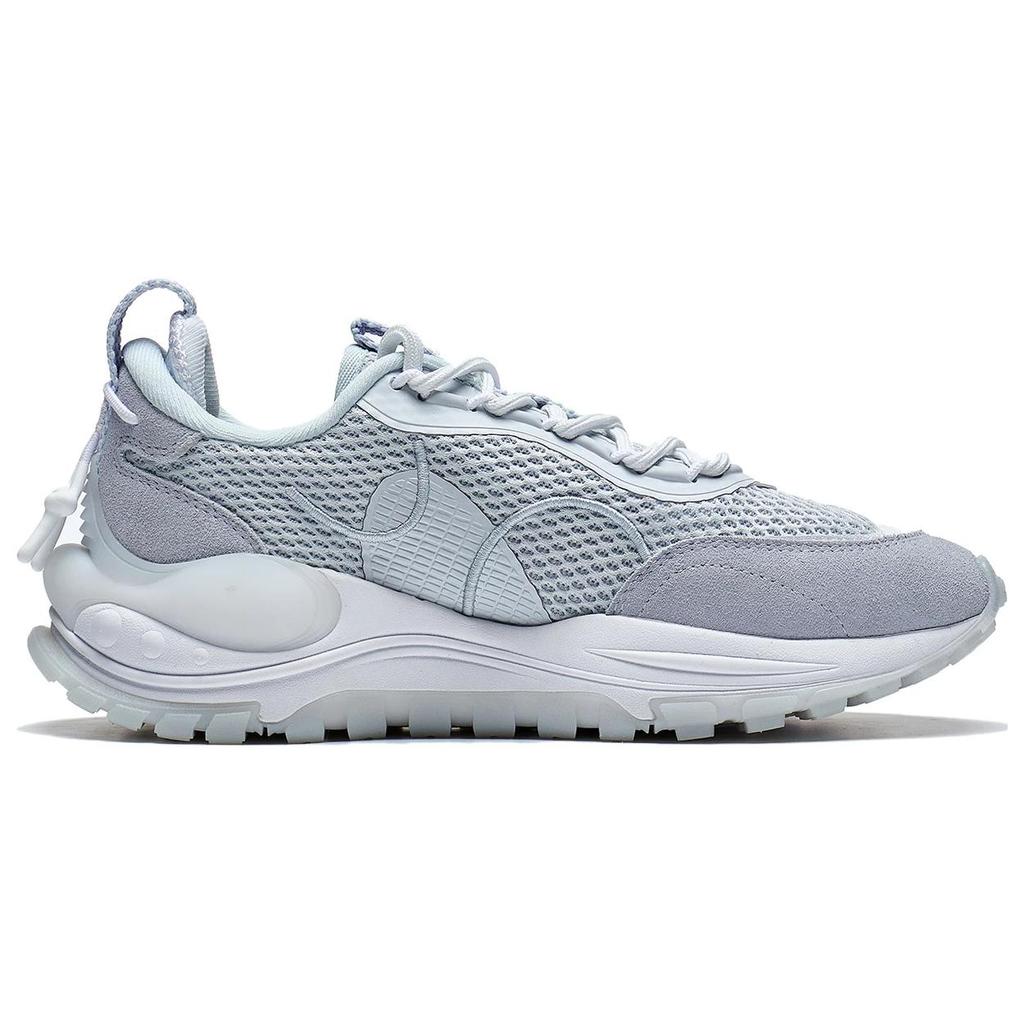 New LiNing CF Star Track Anti Slip Wear Resistant Low Top Sports Casual Shoes Women's Dawn Gray AGLT074-2