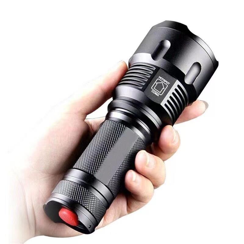 OEING Powerful Zoomable Rechargeable LED Flashlight