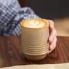 Retro Kiln-Changed Ceramic Coffee Cup American Latte Latte Flower Cup High Value Water Cup