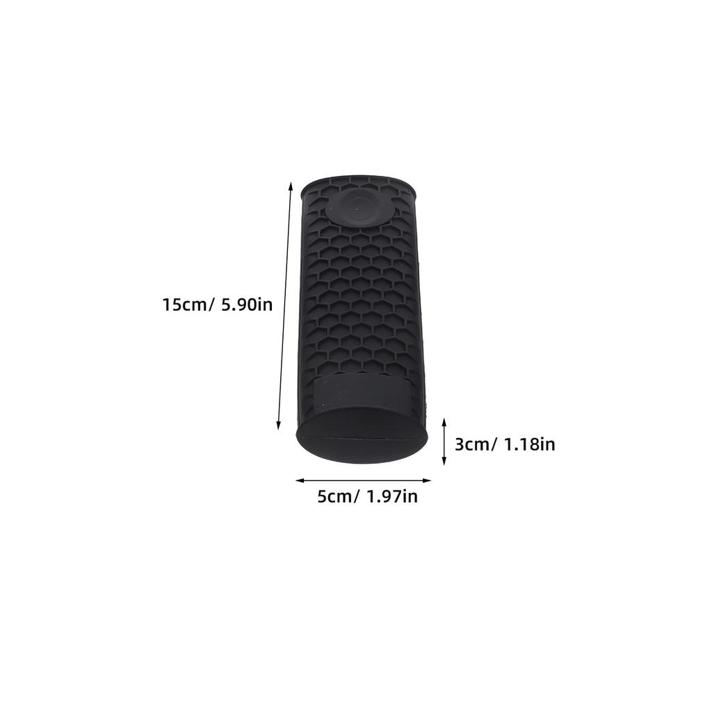 4 Pezzi Manico in Silicone per Pentola Resistente al Calore Antiscivolo Manicotto Copri Manico per Padella Utensile da Cucina Manico per Pentola