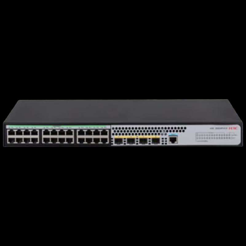 H3C S5024PV5-EI-HPWR 24-Port Gigabit PoE+ Managed Switch