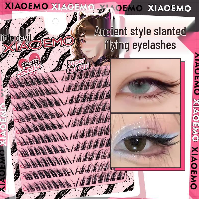 

Fox Series Large Capacity Slanted False Eyelashes - Natural, Ancient Style for Beginners