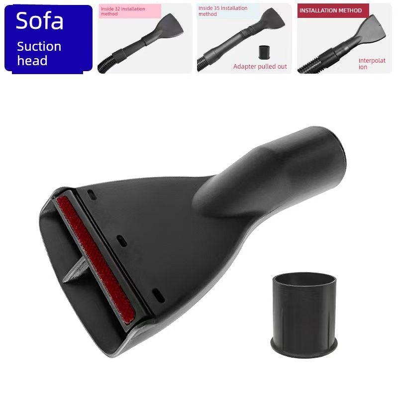Suitable for Midea Vacuum Cleaner Suction Head Flat Nozzle Carpet Sofa Suction Meiling For Home Accessories Large Full-Pass Inner 32/35mm
