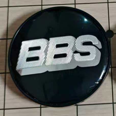 4ks emblem BBS Krytka náboje kola Vnější průměr 56mm 60mm 65mm zakřivený povrch Krytka středu kola auta Hub pro středové krytky kol auta