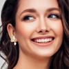 Gold Butterfly Pearl Earrings Dangle for Women Girls Mother of Pearl Butterfly Earrings