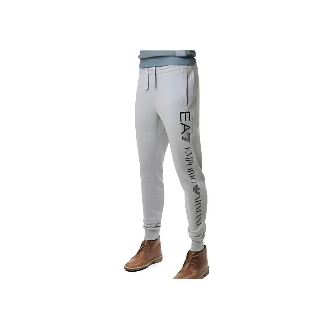 Emporio Armani EA7 Pamut Nyomott Mintás Alkalmi Nadrág Férfi Alsó Szürke 8NPPB5-PJ07Z-3900 XXL gray